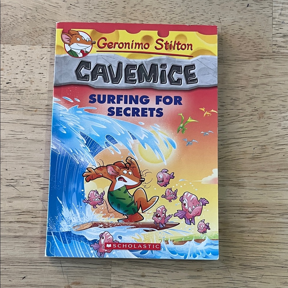 Geronimo Stilton Cavemice Searching for Secrets